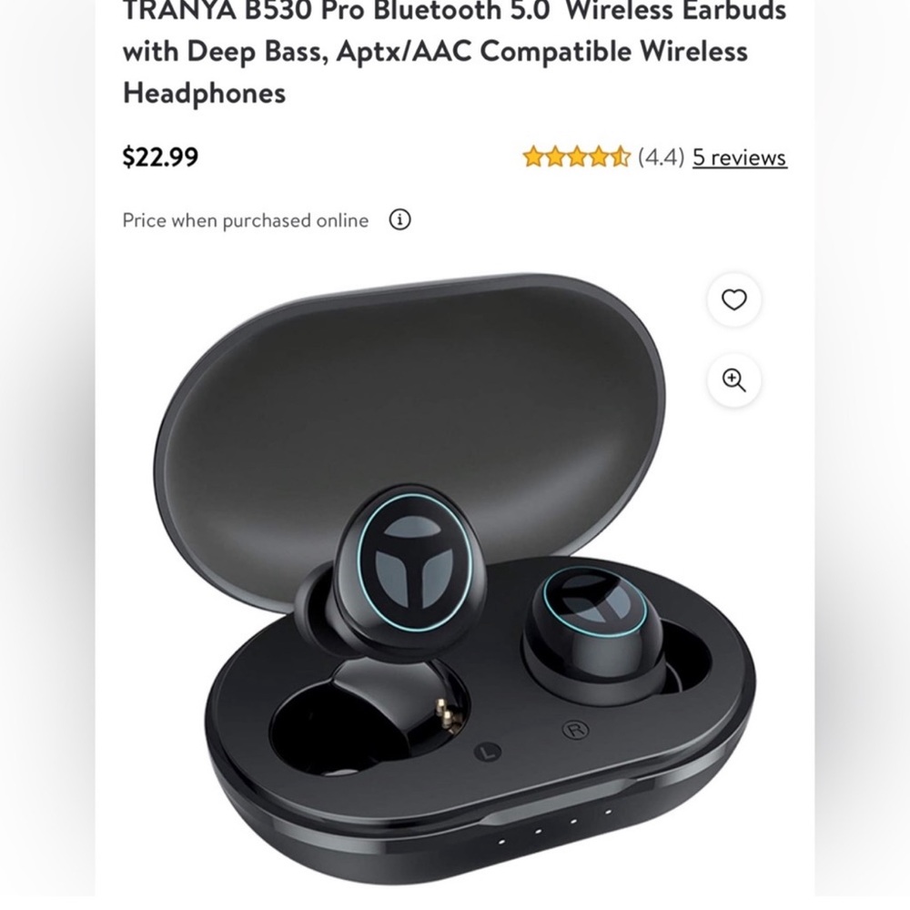 Wireless earbuds